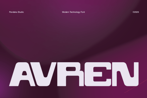 Avren: The Futuristic Typeface That Elevates Your Brand Identity
