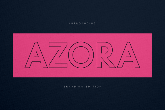 Azora Branding Edition: The Modern Typeface for Strong Business Identity