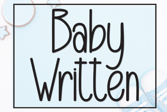 Baby Written: The Perfect Handwritten Display Font for Campaigns