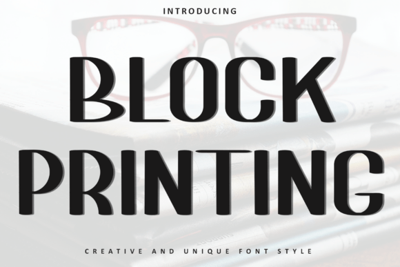 Block Printing: The Festive Typeface That Elevates Small Business Branding