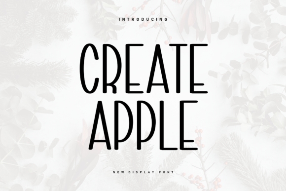 Creating Warmth with Create Apple: A Handwritten Display Font for Editorial Design