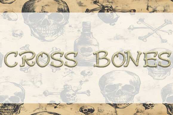 Cross Bones: A Display Typeface for Editorial Design