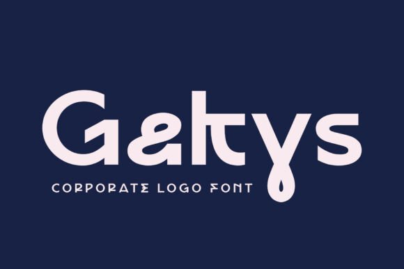 Gakys: The Modern Corporate Logo Font for Bold Brand Identities