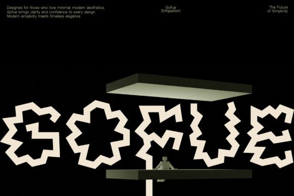 Gofue: The Bold Display Typeface for High-Impact Campaigns