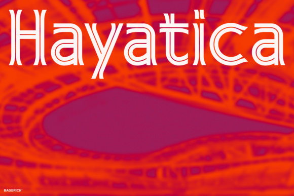 Hayatica: A Modern Display Typeface for Bold Brand Identities