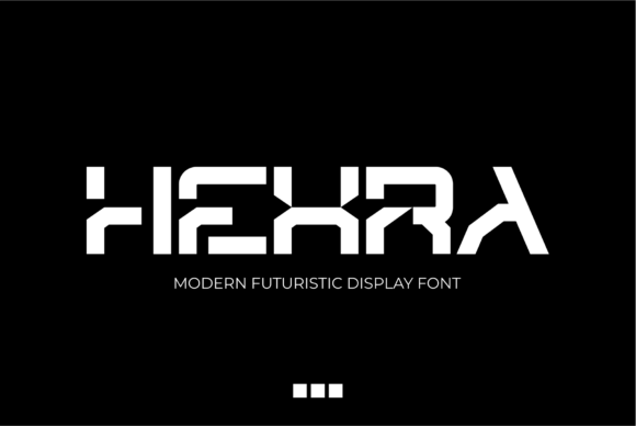 Hexra: The Futuristic Display Typeface That Elevates Small Business Branding