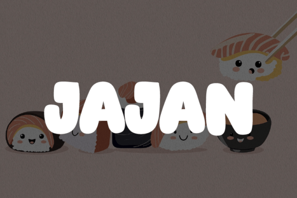 Jajan Typeface: The Modern Display Font for Clearer Campaigns