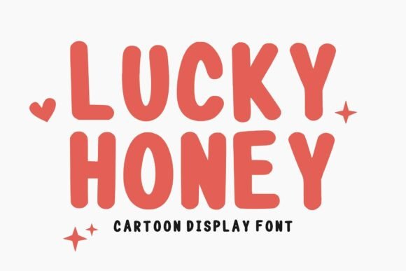 Lucky Honey: The Playful Display Font for Vibrant Campaigns