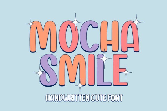 Mocha Smile: The Playful Display Typeface for Engaging Campaigns