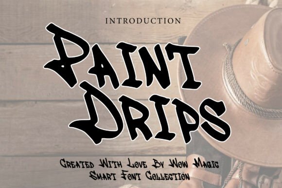 Paint Drips: A Designer's Verdict on This Bold Display Typeface
