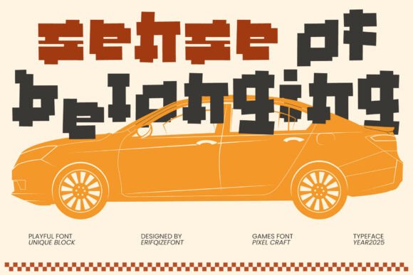 Sense of Belonging: The Playful Display Font for Modern Digital Brands