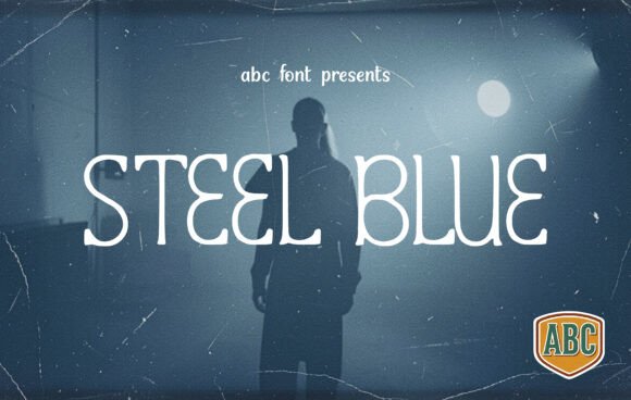 Steel Blue: A Modern Display Typeface for Digital Brands