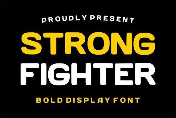 Strong Fighter: The Bold Typeface That Transforms Small Business Branding
