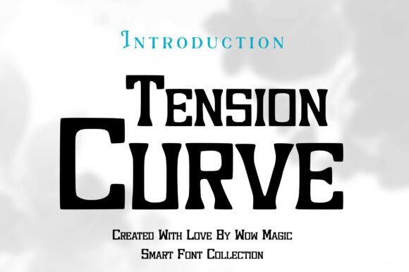 Tension Curve: A Vintage Serif Display Font for Editorial Design