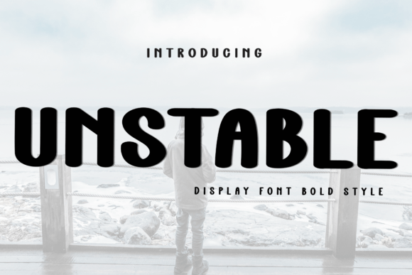 Unstable: A Soft Display Typeface for Modern Editorial Design