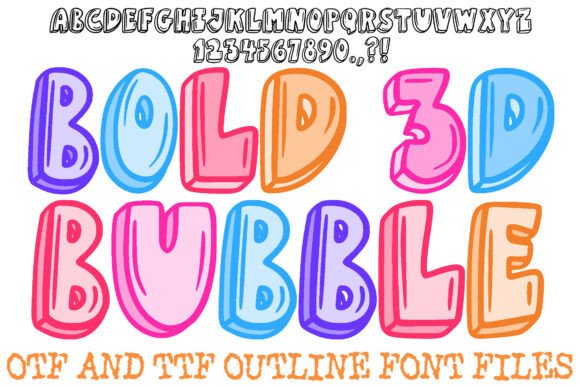 Why Bold 3d Bubble Is the Perfect Display Font for Editorial Projects
