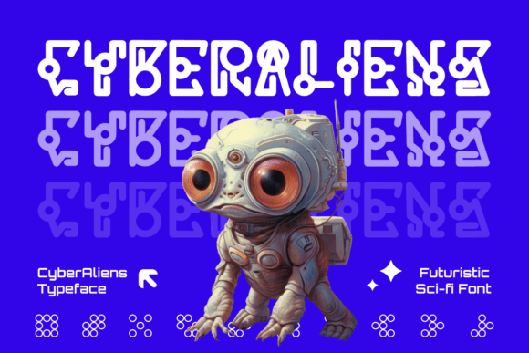 Why Cyber Aliens Is the Perfect Display Font for Futuristic Web Design