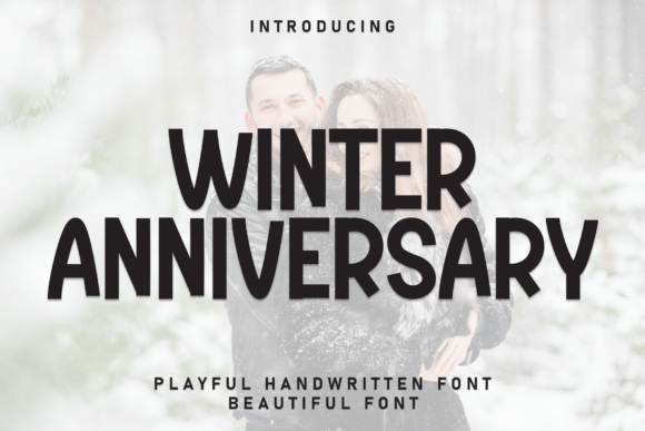 Winter Anniversary: The Perfect Display Typeface for Handmade Brands